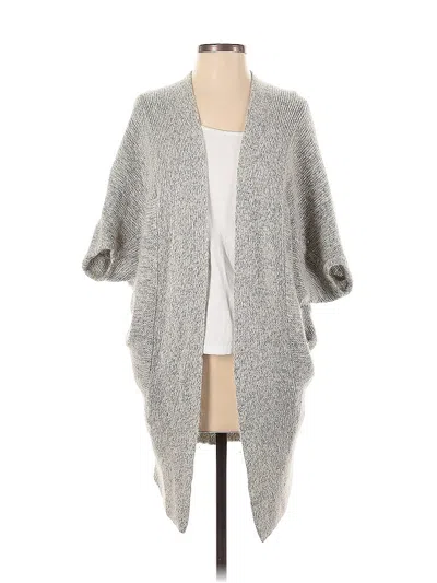 Pre-owned The Group By Babaton Wool Cardigan Sweater In Gray