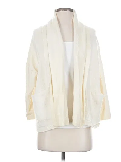 Pre-owned The Group By Babaton Wool Cardigan Sweater In White