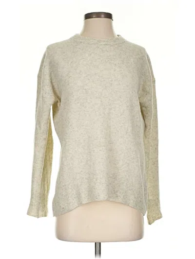 Pre-owned The Group By Babaton Wool Pullover Sweater In Brown