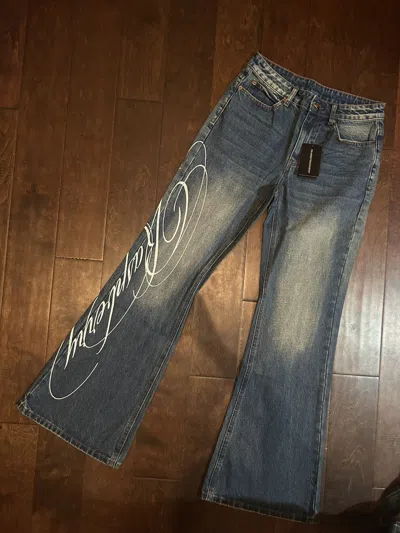 Pre-owned The Gv Gallery Gv Gallery Miley Cyrus Jeans | Size Small In Blue