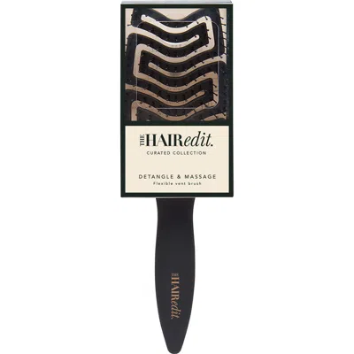 The Hair Edit Detangle & Massage Wet Brush In Black