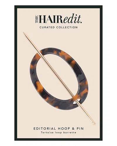 The Hair Edit Editorial Hoop & Pin Barrette In Multi
