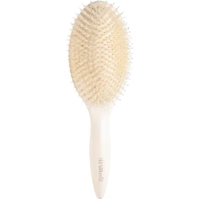 The Hair Edit Finish & Shine Boar Bristle Brush In Transparent
