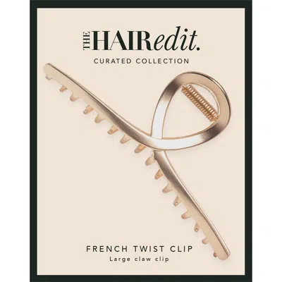 The Hair Edit French Twist Hair Clip In Transparent