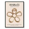 The Hair Edit Gilded Secret Garden Flower Claw Clip