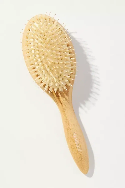 The Hair Edit Gloss Guru Finish & Shine Boar Bristle Brush In Beige