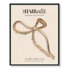 The Hair Edit Gold Gilded Bow Claw Clip