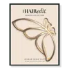 The Hair Edit Gold Gilded Wing Butterfly Claw Clip