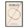 The Hair Edit Gold Hoop & Pin Barrette
