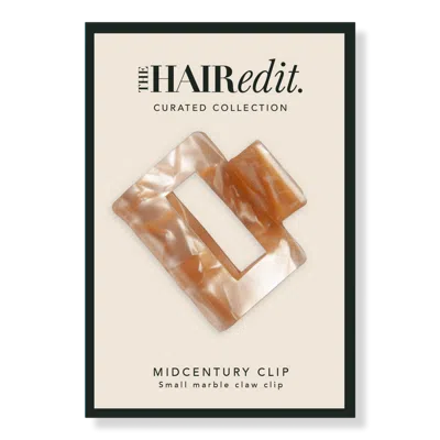 The Hair Edit Marble Midcentury Claw Clip