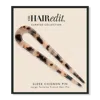 The Hair Edit Sleek Chignon Pin - Tortoise In Brown