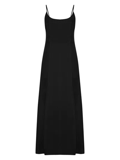 The Handloom Women's Lucid Midnight Maxi Dress - Black