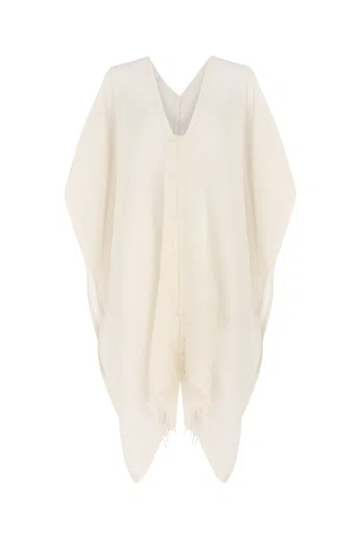 The Handloom Women's Neutrals Ava Kimono - Natural In Brown