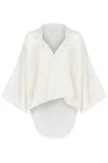 The Handloom Women's Sade Top - White Stripes In White