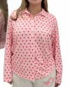 The Happy Camp3r Milkshake Pajama Top In Pink In Pink