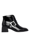 The Happy Monk Women's Elena Boots In Black In Black