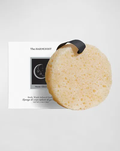 The Harmonist Moon Glory-scented Bath And Shower Sponge In White
