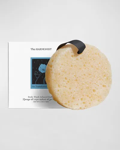 The Harmonist Yin Transformation Scented Bath And Shower Sponge In White