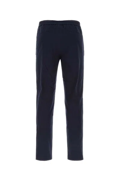 The Harmony Midnight Blue Wool Pant In 010