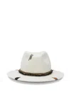 The Hat Gang Embroidered-motif Hat In Brown