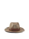 The Hat Gang Hat With Embroidered Motifs Hats Beige In Brown