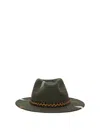 The Hat Gang Chapeau Braided-trim Hat