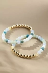 The Healer’s Collection N 13 Boss / Confidence Bracelets, Set Of 2 In Gold