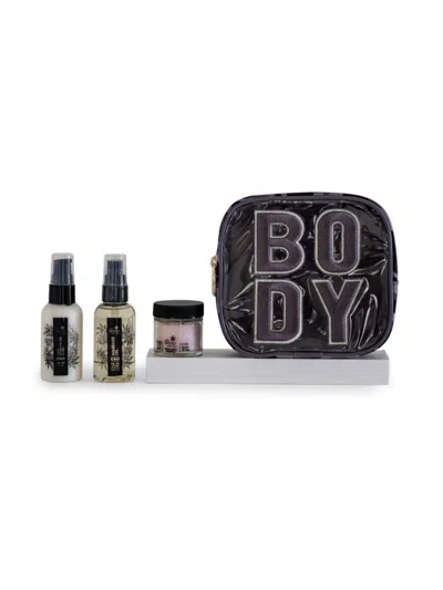 The Hemp Philosophy Women's 3-piece Cbd Small Body Kit In Grey Camo