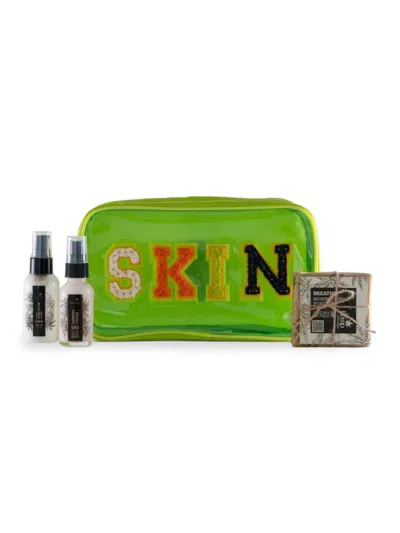 The Hemp Philosophy Women's 3-piece Large Cbd Skin Kit In White