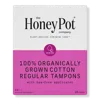 The Honey Pot Company Organic Cotton Regular, Bpa-free Applicator Tampons