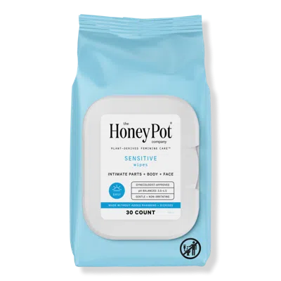 The Honey Pot Company Sensitive Daily Feminine Cleansing Wipes