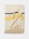 The House Of Lyria Audacia Handwoven Linen Towel  Abask Luxury Gift