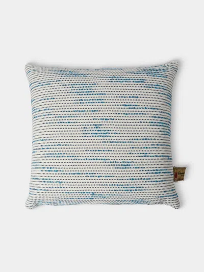 The House Of Lyria Cotton-blend Cushion (19.5in/50cm) In White