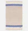 The House Of Lyria Distinto Mohair, Cotton, Wool, And Linen-blend Throw