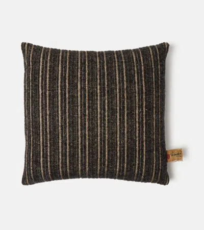 The House Of Lyria Euplio Cushion In Black