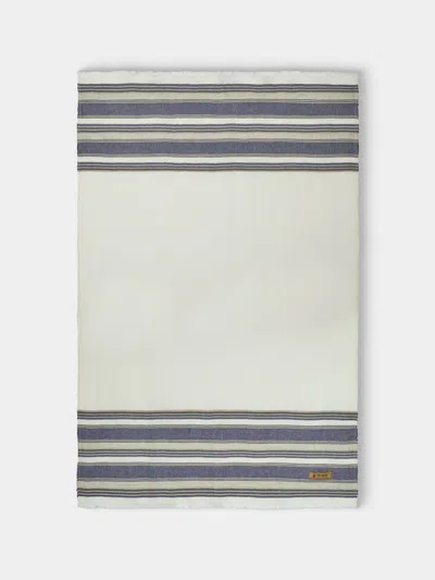 The House Of Lyria Linen Throw (75in/1.9m) In Multi