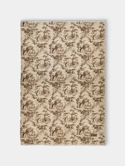 The House Of Lyria Linen Throw (75in/1.9m) In Multi