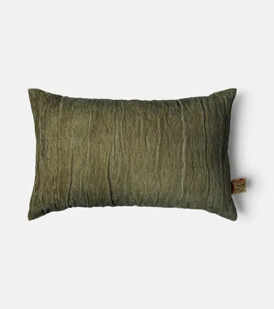 The House Of Lyria Paesaggio Cotton-blend Cushion In Neutral