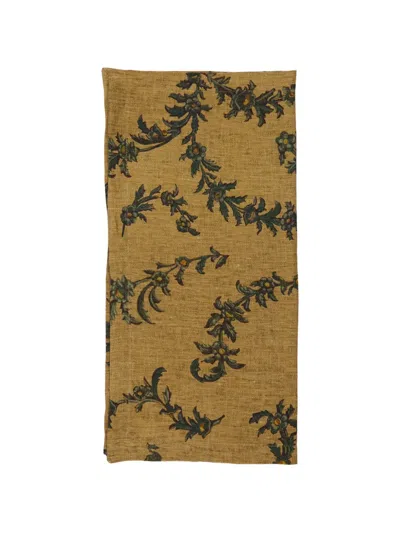 The House Of Lyria Printed Tablecloth In Brown