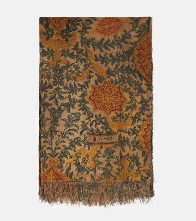 The House Of Lyria Segreto Linen Tablecloth In Multicoloured