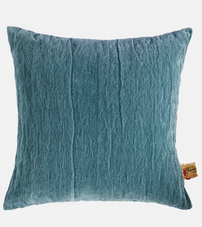 The House Of Lyria Sterna Cotton Velvet Pillow