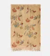 The House Of Lyria Tormento Floral Linen Tablecloth