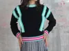 The House Of Perna Bonnie Sweater In Black
