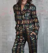 The House Of Perna Bronx Top In Northern Lights In Multi