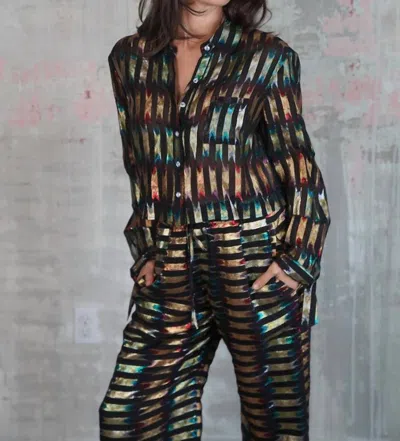The House Of Perna Bronx Top In Northern Lights In Multi