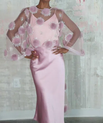 The House Of Perna Kennedy Top In Party Pom In Multi