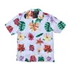 The Hundreds Blooming Woven Men's Short Sleeve Shirt Light Blue In Light Blue
