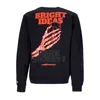The Hundreds Bright Ideas Crewneck X Champions Black Men's Crewneck Sweatshirt In Black
