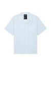 The Hundreds Colima Woven Shirt In Blue