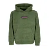 The Hundreds Croc Men's Lightweight Hooded Sweatshirt Olive In Olive